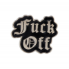 Купить значок "Fuck Off"  25 х 30 мм на одежду в Минске