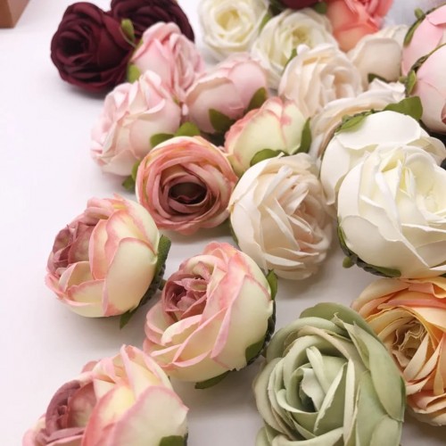 Цветы для рукоделия 10 см "Роза" 