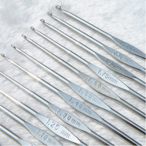 Купить крючок для вязания "SKC" металл d 0.5-1.75 мм в интернет-магазине